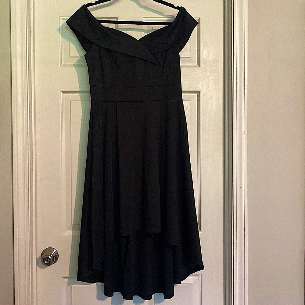 Black formal dress